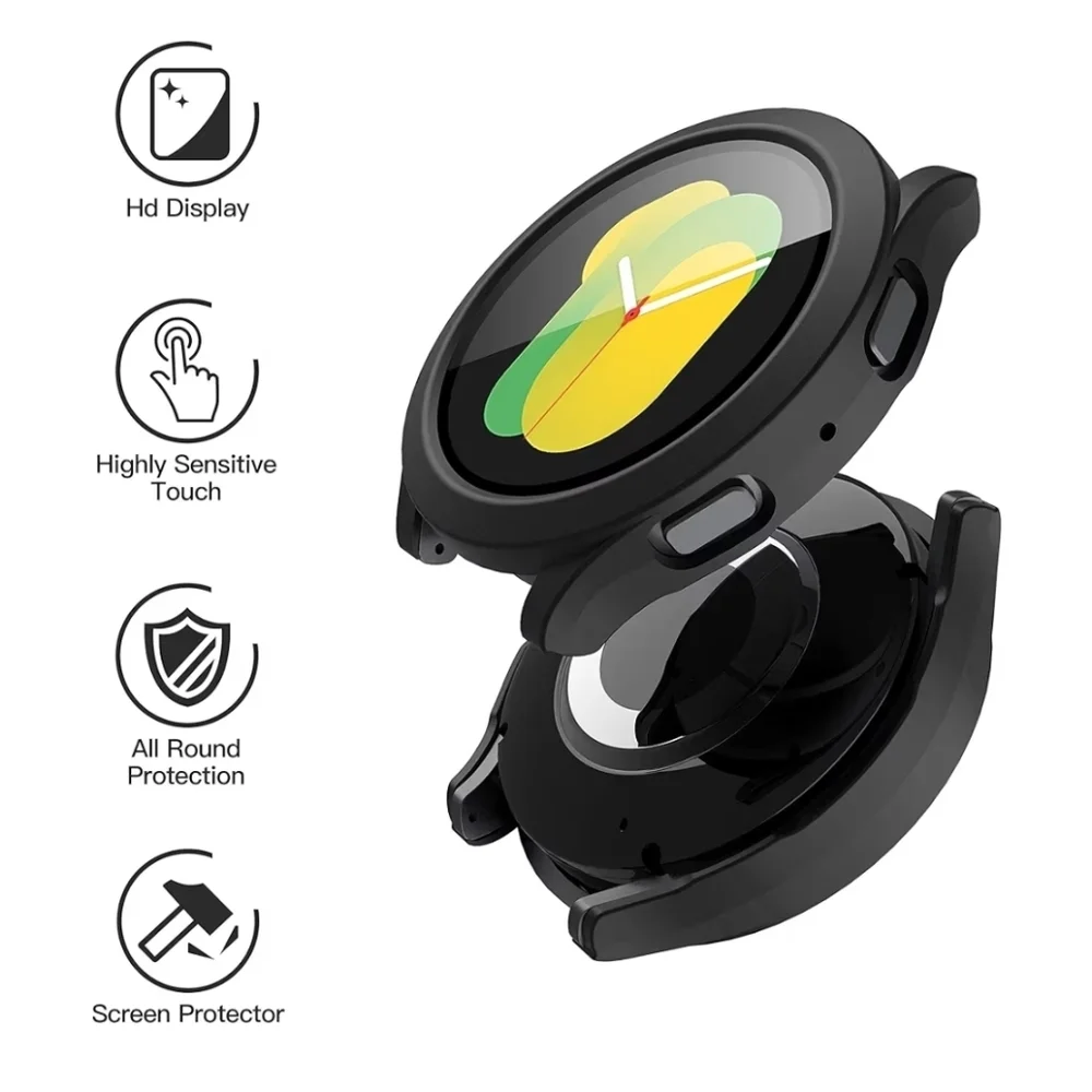 Black Smartwatch Protective Case